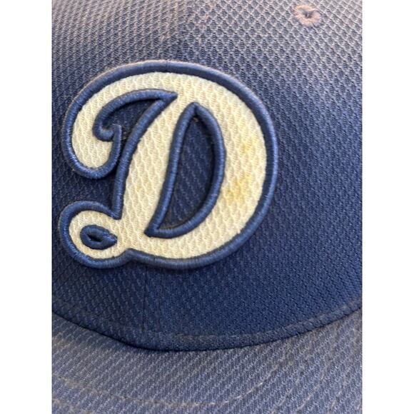 New Era D Blue  Diamond Era MLB Los Angeles Dodgers 7 1/2" Hat - Picture 4 of 6